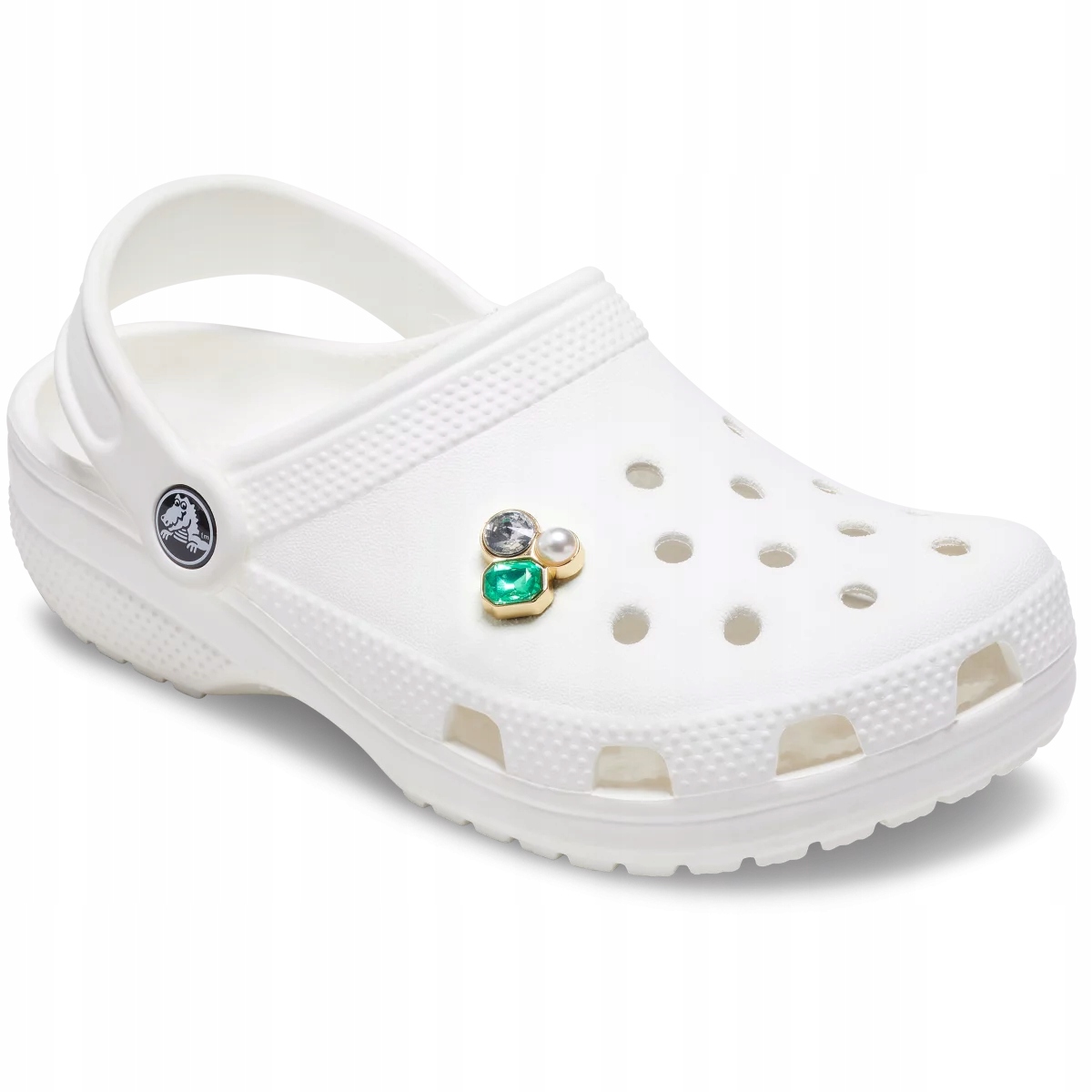Przypinka Ozdoba Crocs Charms Jibbitz Pin Do Butów Green Gem Cluster