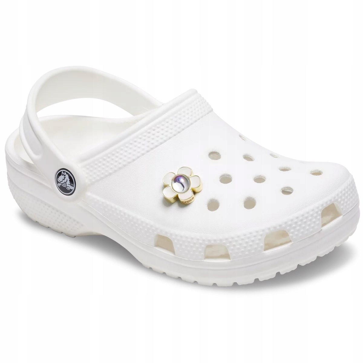 Crocs, Accesoriu incaltaminte Jibbitz, Tiny White Flower