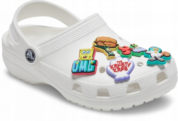 Przypinki Crocs Jibbitz Ozdoby Do Butów Spongebob 5 Pack