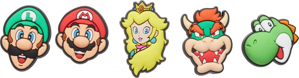 Przypinki Crocs Jibbitz Piny Do Butów Super Mario