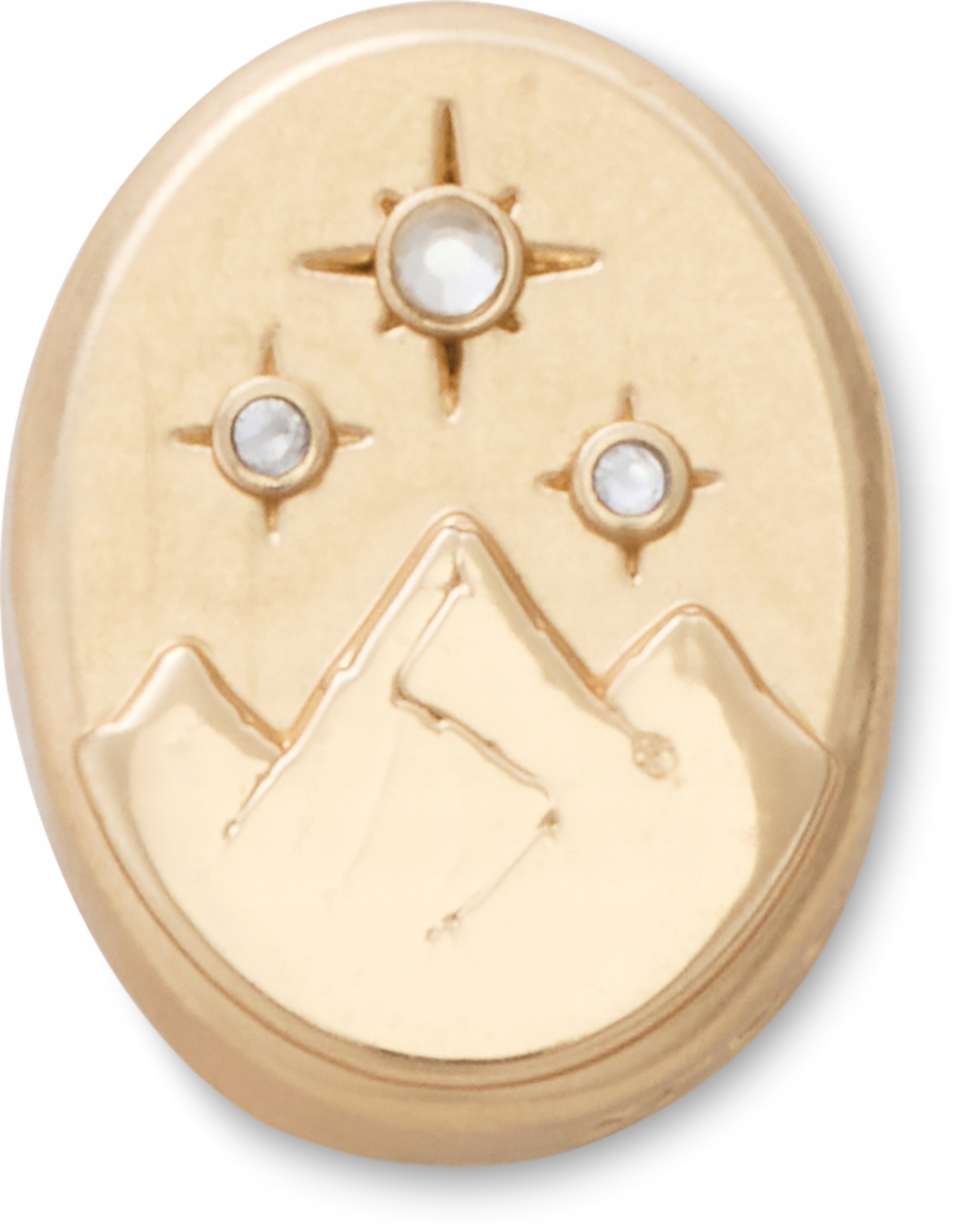 Przypinka Crocs Jibbitz Pin Do Butów Gold Celestial Mountain
