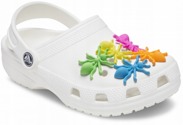 Przypinki Crocs Jibbitz Ozdoby Do Butów Neon Ants 5 Pack