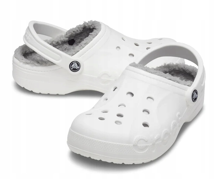 Crocs Męskie Buty Ocieplane Chodaki Klapki Baya Lined 205969 Clog 48-49