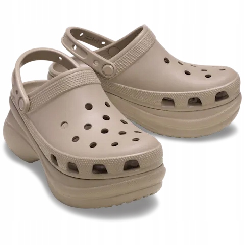 Damskie Buty Chodaki Platforma Koturn Crocs Classic Bae 2066302 Clog 38-39