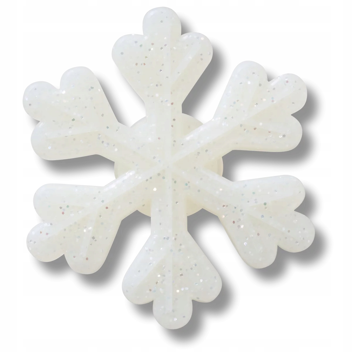 Crocs Jibbitz Przypinka Ozdoba Pin Do Butów White Snowflake 1