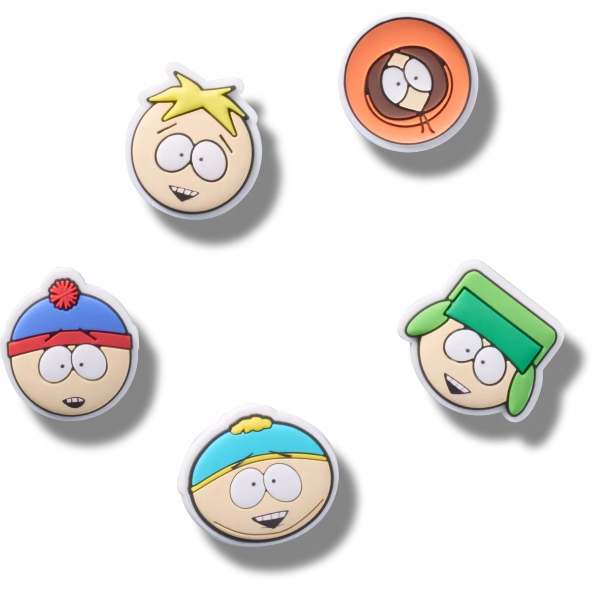 Crocs Przypinki Ozdoby Piny Charms Jibbitz Tiny South Park 5pc