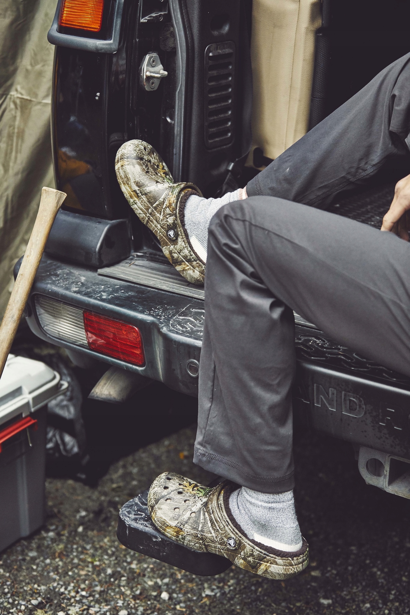 Męskie Ocieplane Klapki Buty Chodaki Crocs Classic Lined Clog 46-47