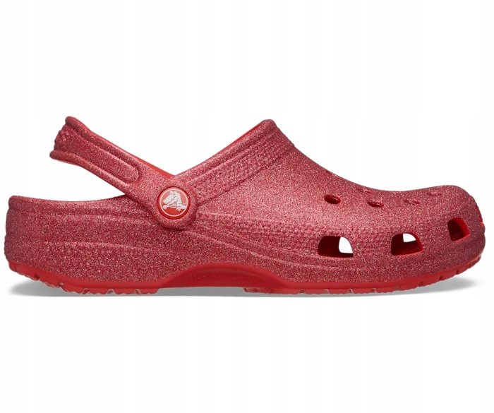 Crocs Damskie Buty Chodaki Klapki Classic Glitter 205942 Clog 37-38