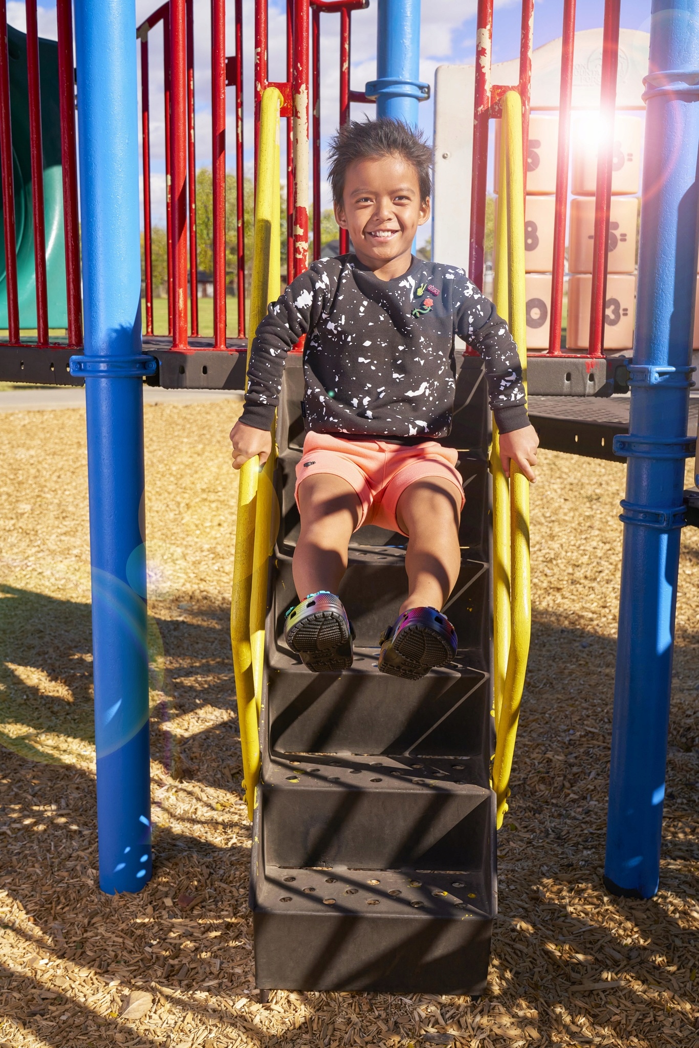 Dziecięce Buty Chodaki Crocs Baya Kids 207013 Clog 33-34