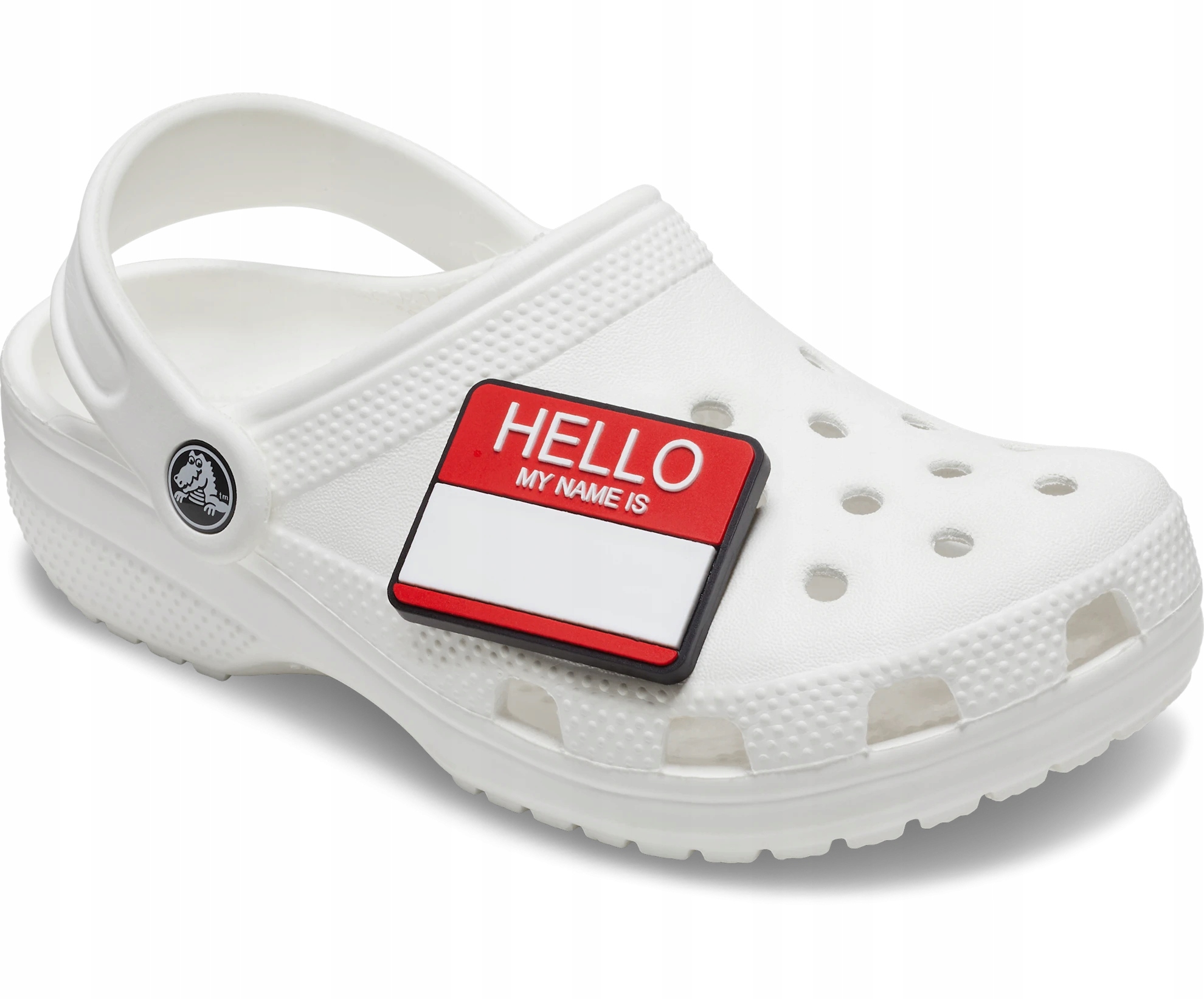 Przypinka Crocs Jibbitz Pin Do Butów Hello My Name