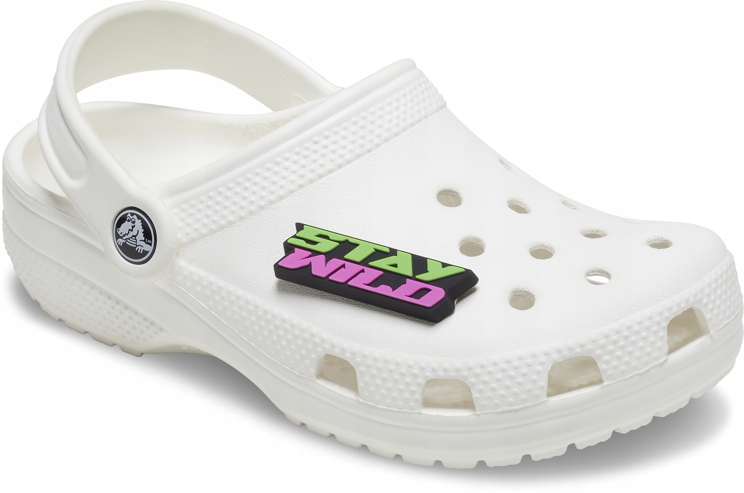 Przypinka Crocs Jibbitz Ozdoba Do Butów Neon Stay Wild