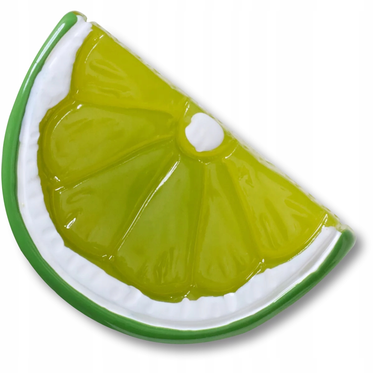 Przypinka Crocs Jibbitz Pin Do Butów Shiny Lime Slice