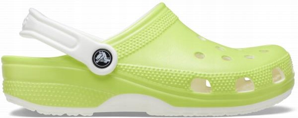 Dziecięce Fluorescencyjne Buty Chodaki Crocs Glow In The Dark 23-24