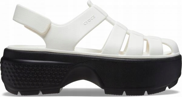 Damskie Sandały Platforma Crocs Stomp Fisherman 209938 Sandal 39-40