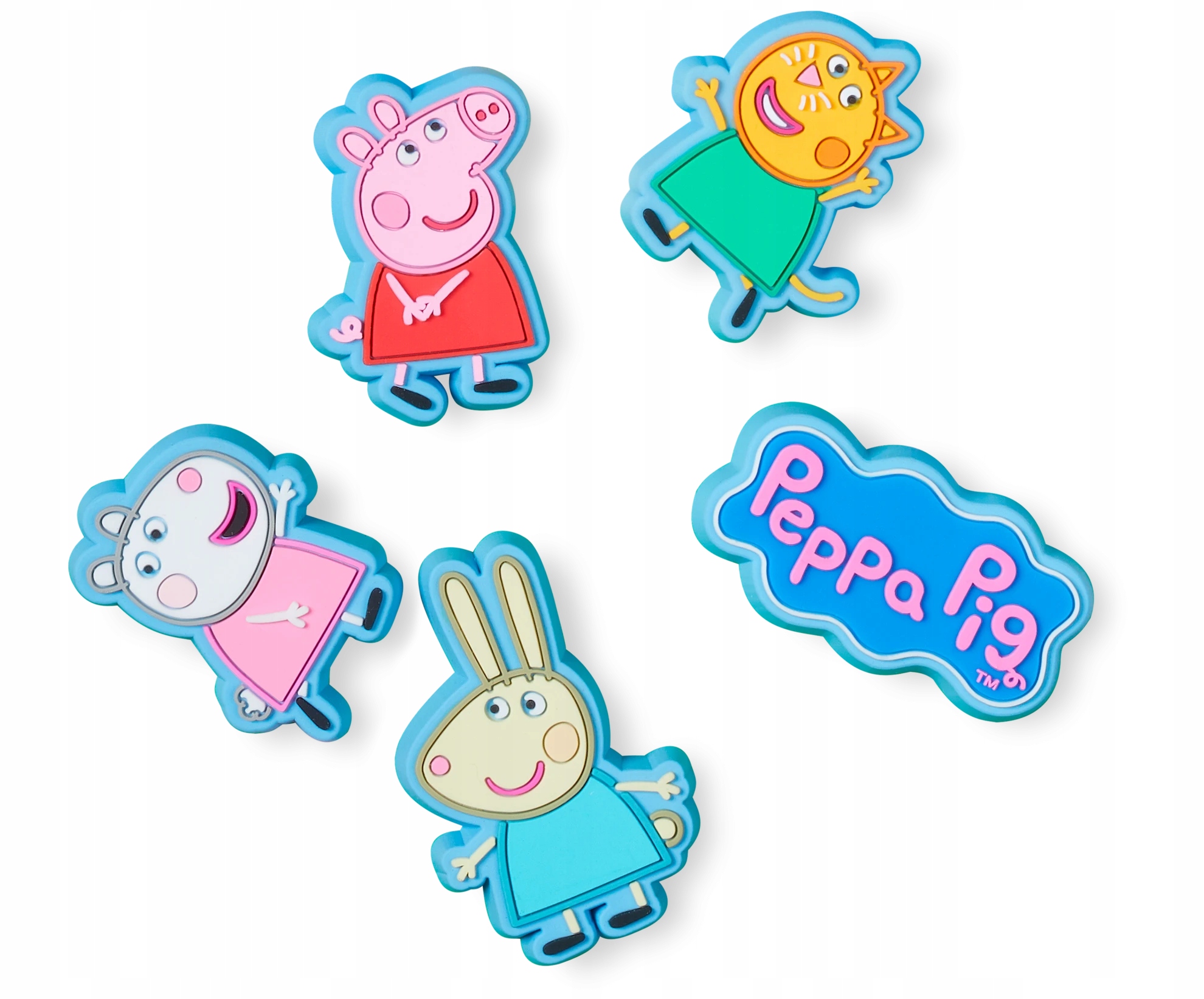 Przypinki Crocs Jibbitz Do Butów Peppa Pig 5 Pack