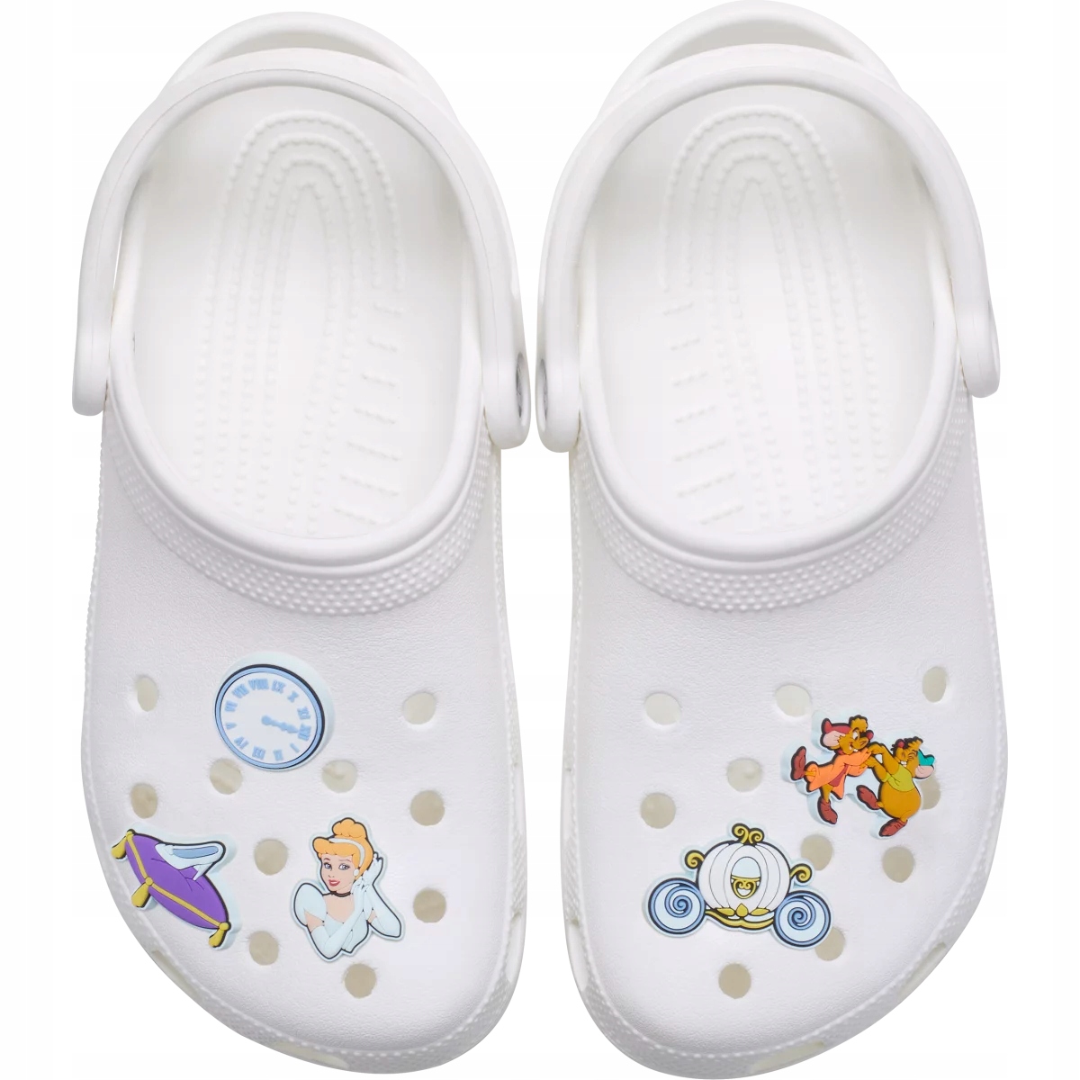 Crocs Przypinki Ozdoba Jibbitz Piny Charms Do Butów Cinderella 5pck