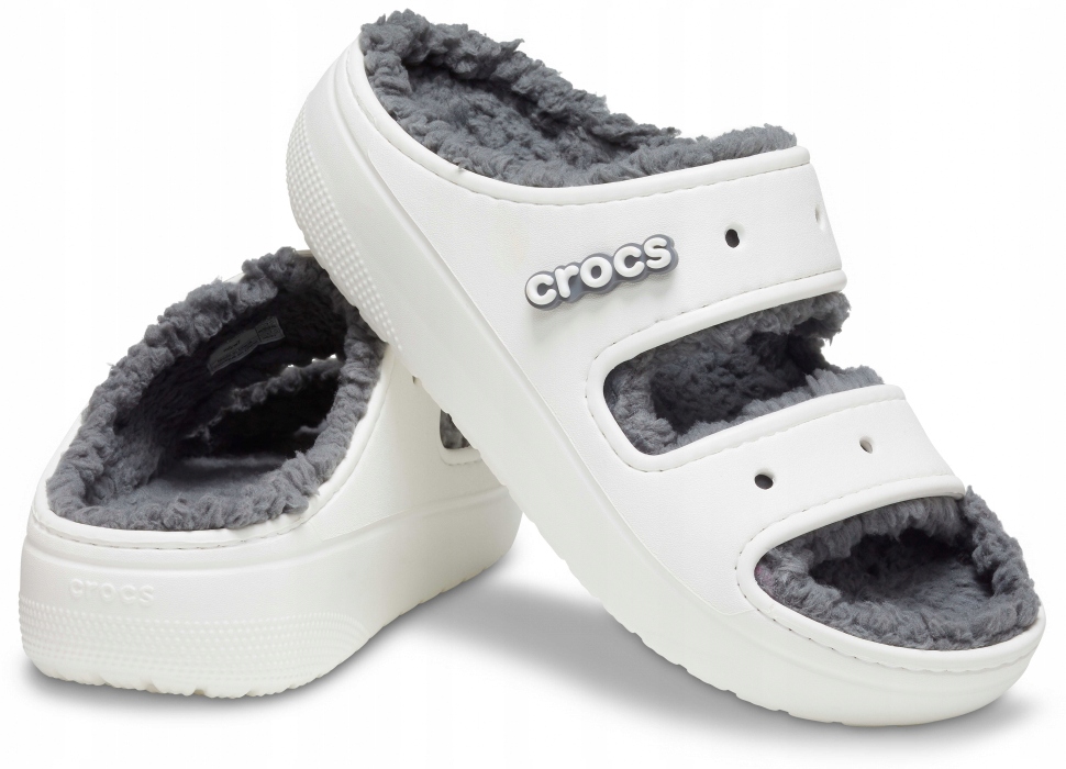 Crocs Ocieplane Klapki Classic Cozzy Sandal 41,5