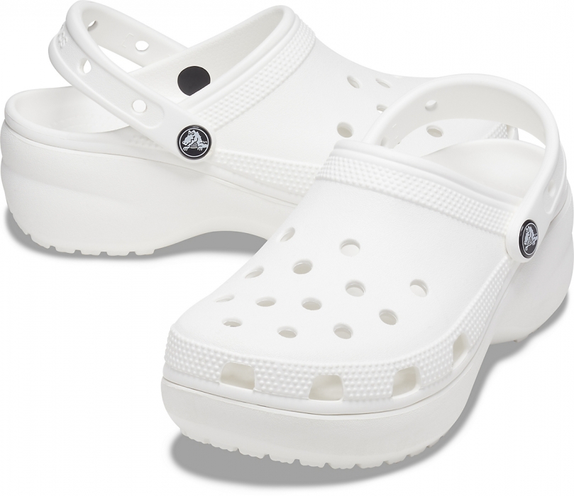 Damskie Buty Chodaki Klapki Crocs Platforma 206750 Clog 37-38