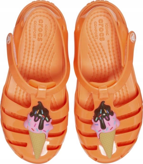 Sandały Dziewczęce Lekkie Crocs Isabell Charm 22,5