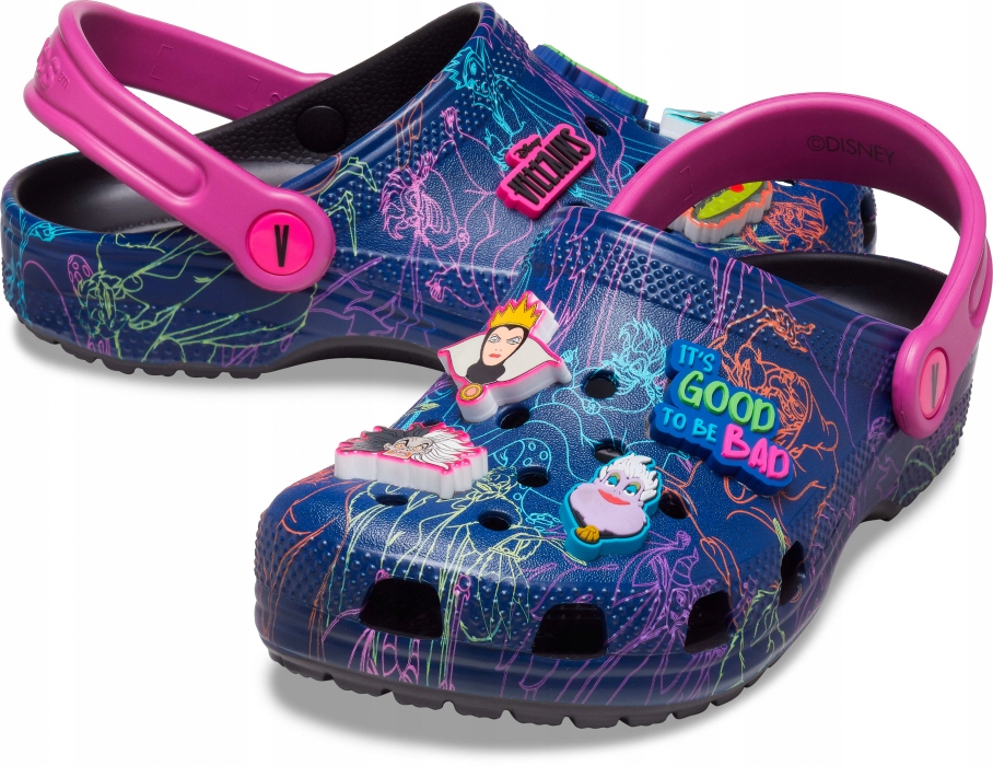 Dziecięce Chodaki Crocs Disney Villains Clog 32-33