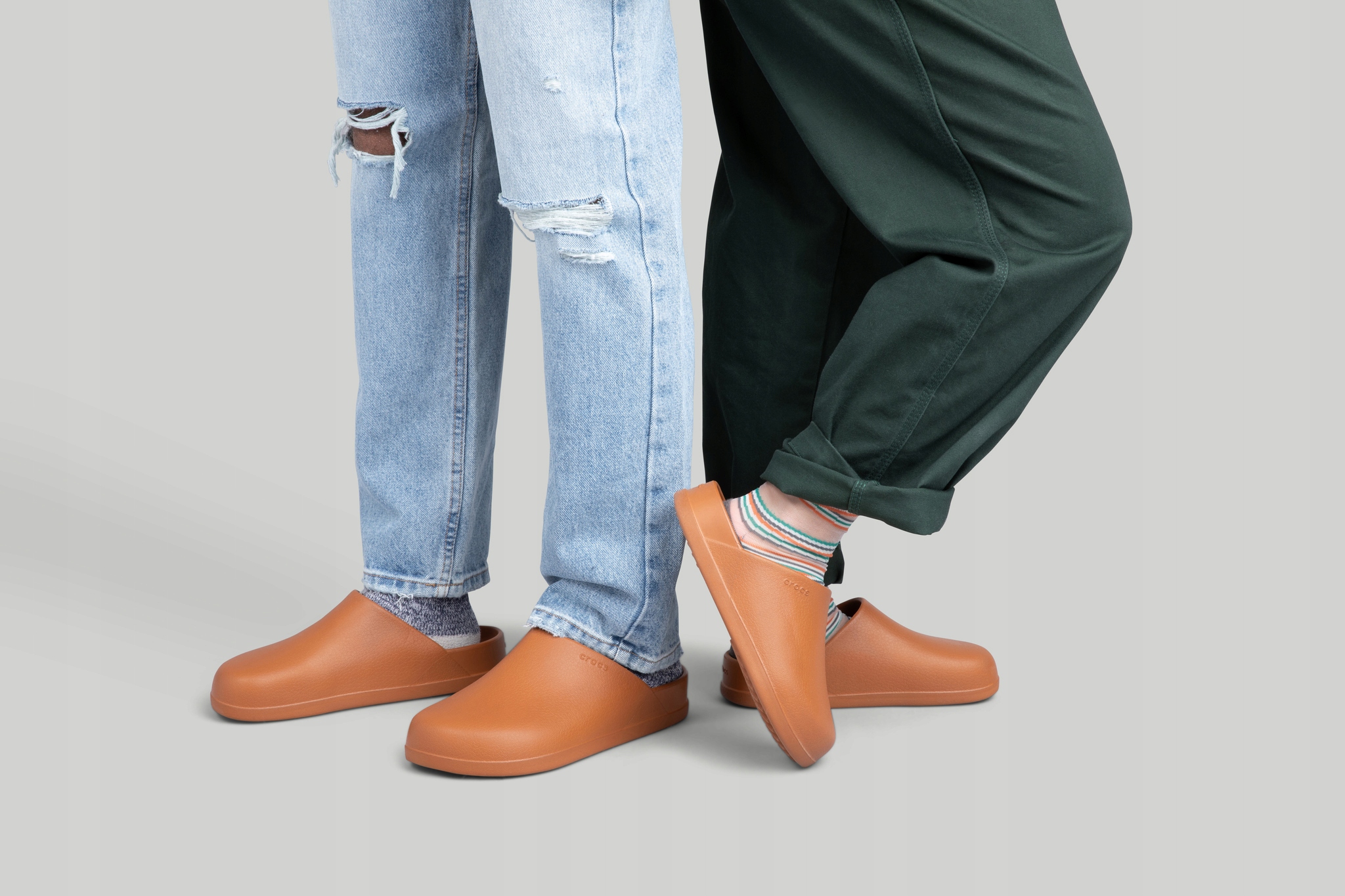 Męskie Lekkie Buty Klapki Crocs Dylan Clog 43-44