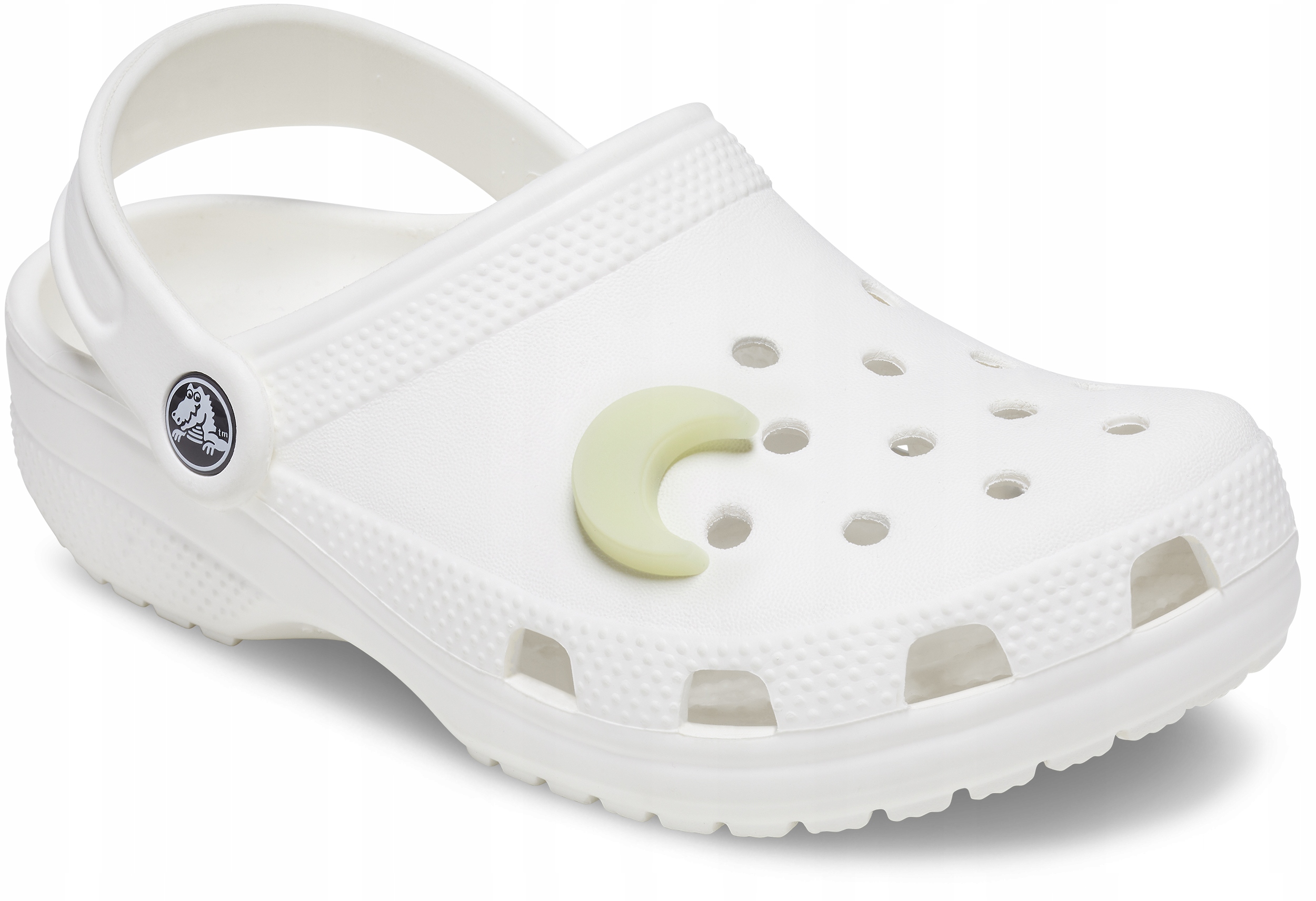 Przypinka Crocs Jibbitz Ozdoba Do Butów Glow In The Dark Crescent Moon