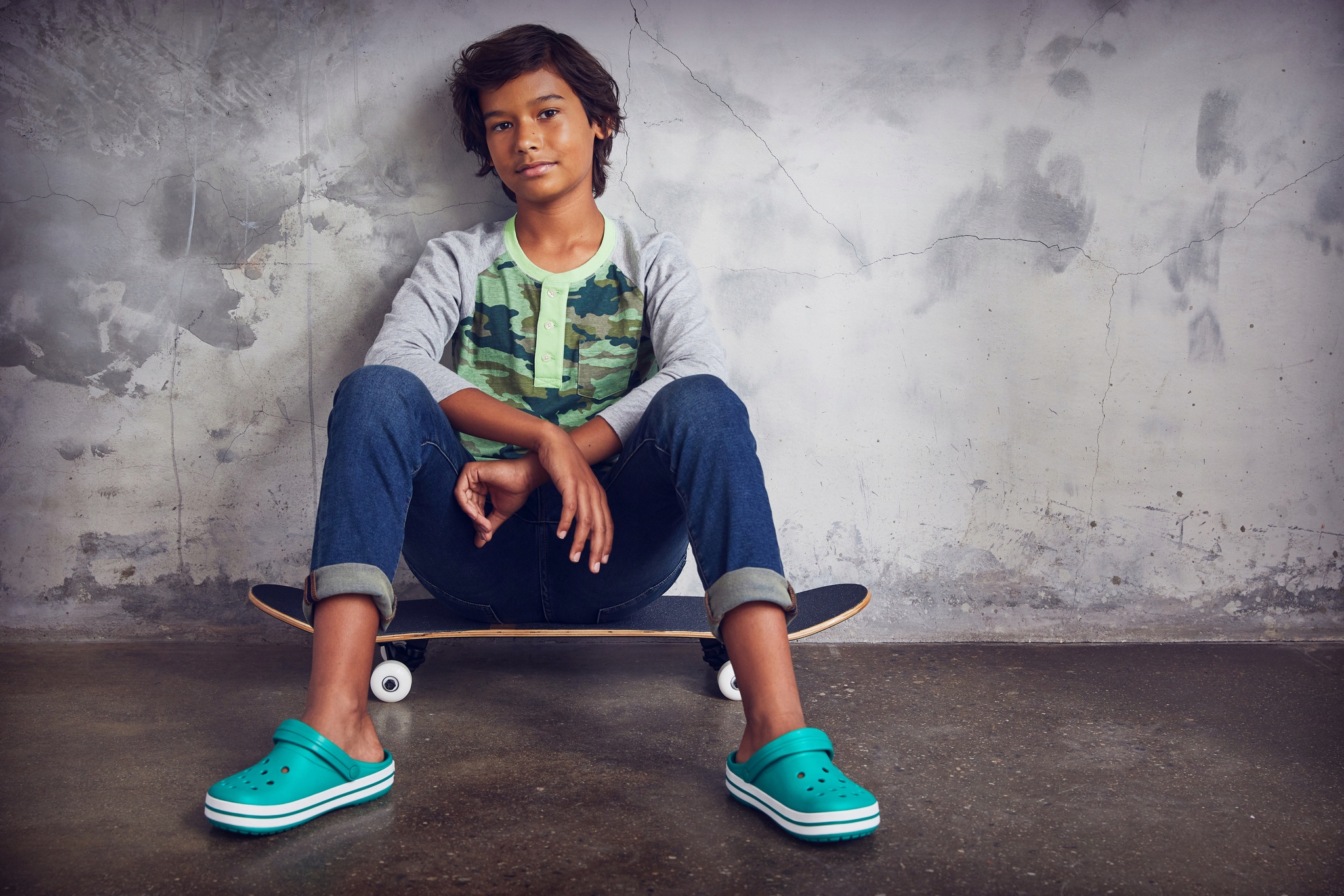 Dziecięce Klapki Chodaki Crocs Crocband Clog 33-34