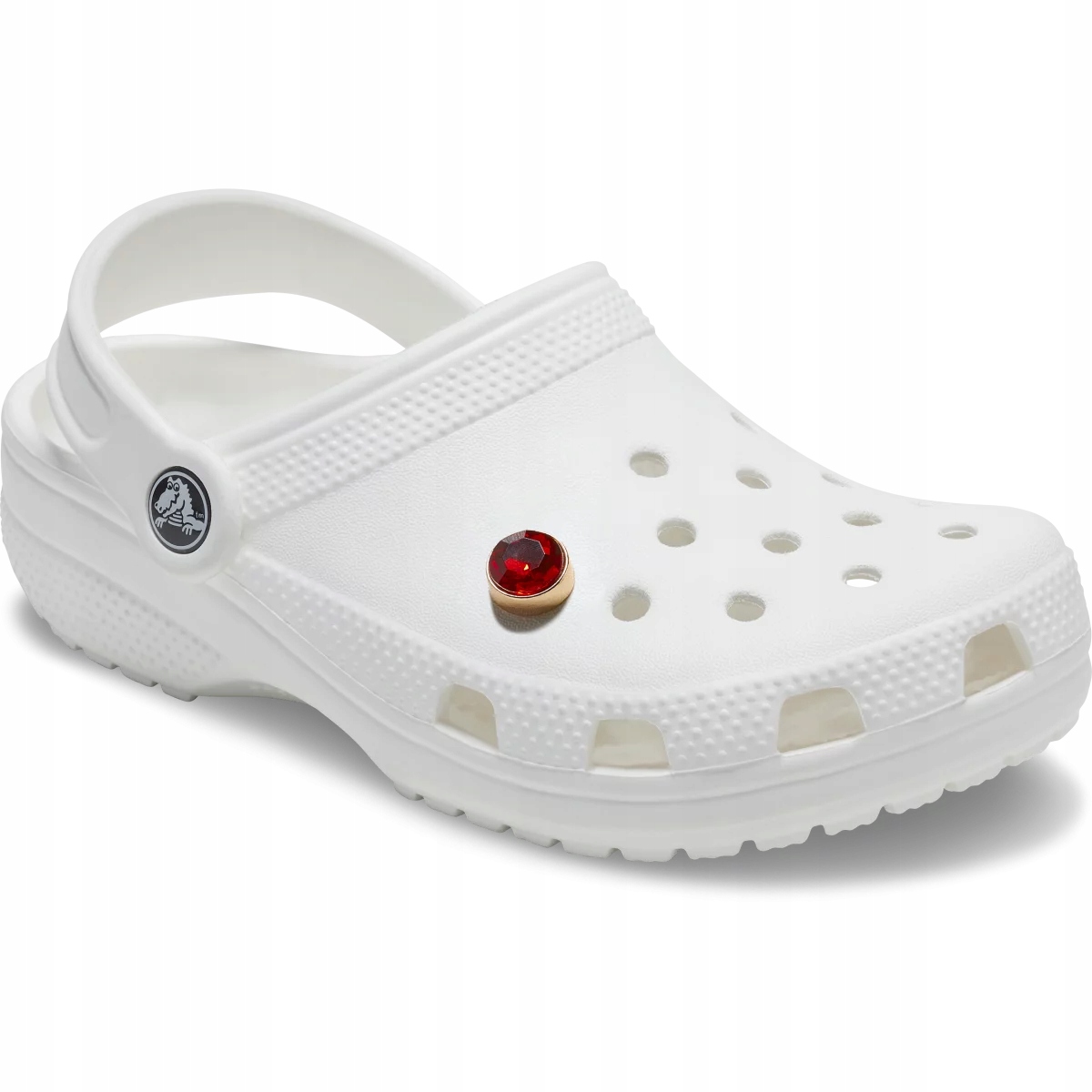 Przypinka Crocs Jibbitz Pin Do Butów Dark Pink Circle Gem