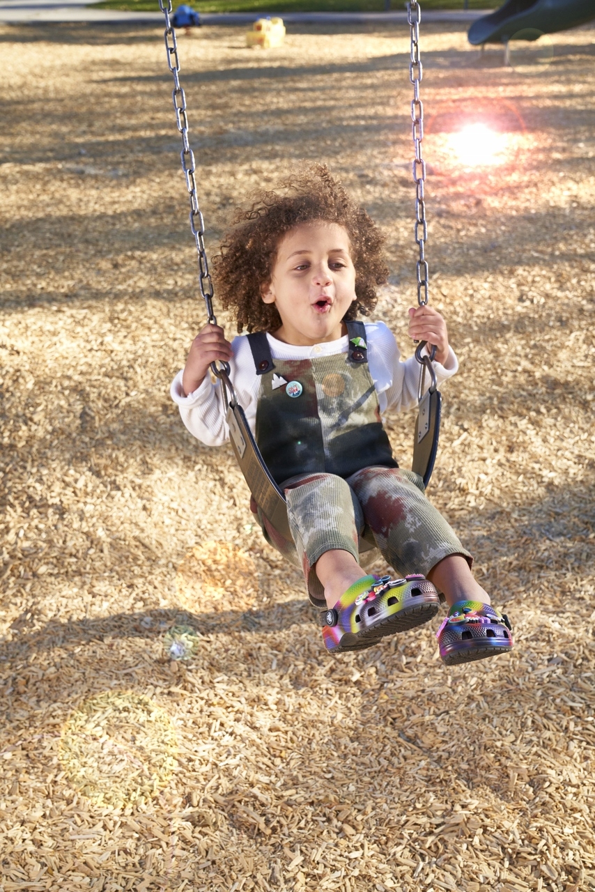 Dziecięce Chodaki Crocs Classic Marbled 28-29