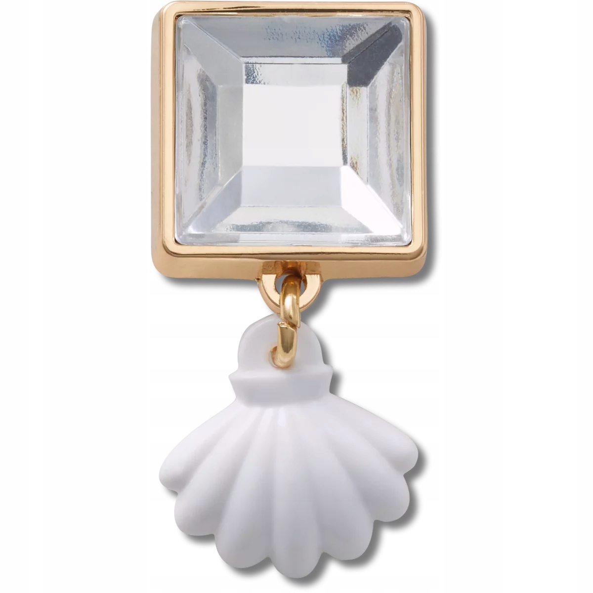 Przypinka Crocs Jibbitz Pin Do Butów Silver Seashell Dangle