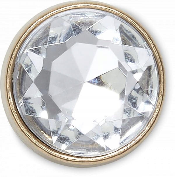Przypinka Crocs Jibbitz Pin Do Butów Gold Clear Gem