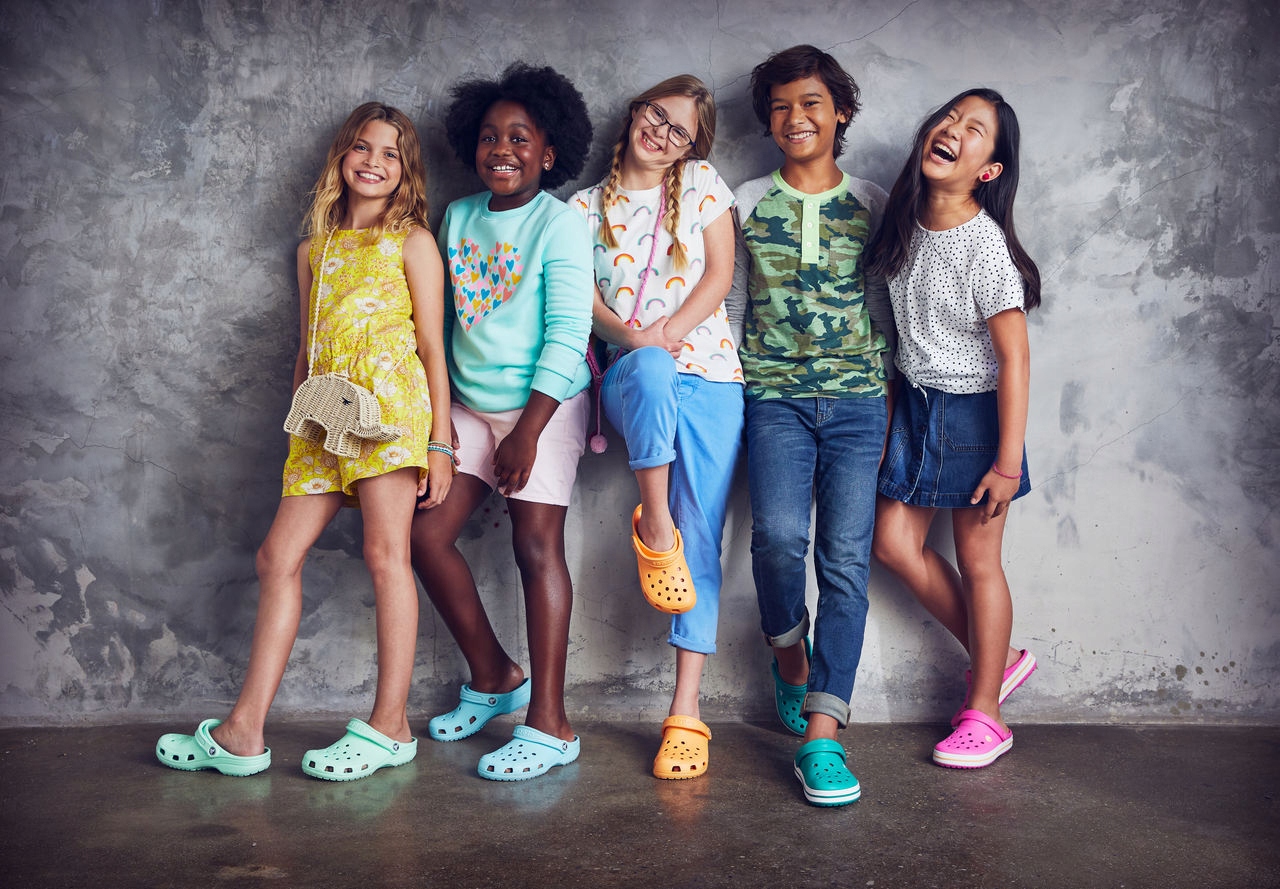 Crocs Dziecięce Buty Chodaki Klapki Classic Rocket Ship 210359 Clog 23-24