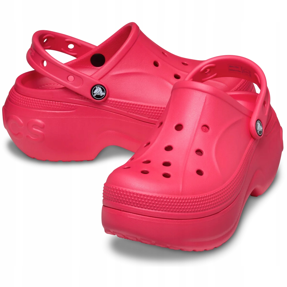 Damskie Buty Chodaki Platforma Koturn Crocs Bella 210062 Clog 41-42