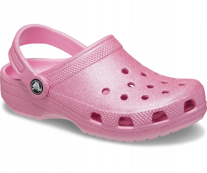 Dziecięce Buty Chodaki Crocs Classic Glitter Kids 206992 Clog 25-26