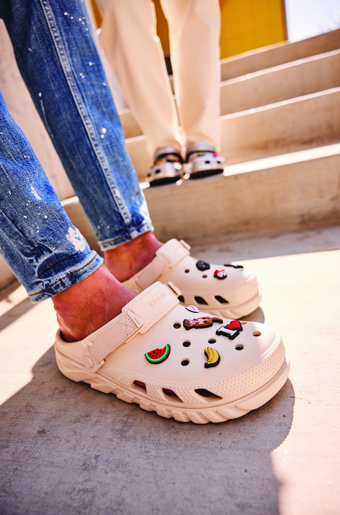 Damskie Buty Chodaki Crocs Duet Max II 208776 Clog 38-39