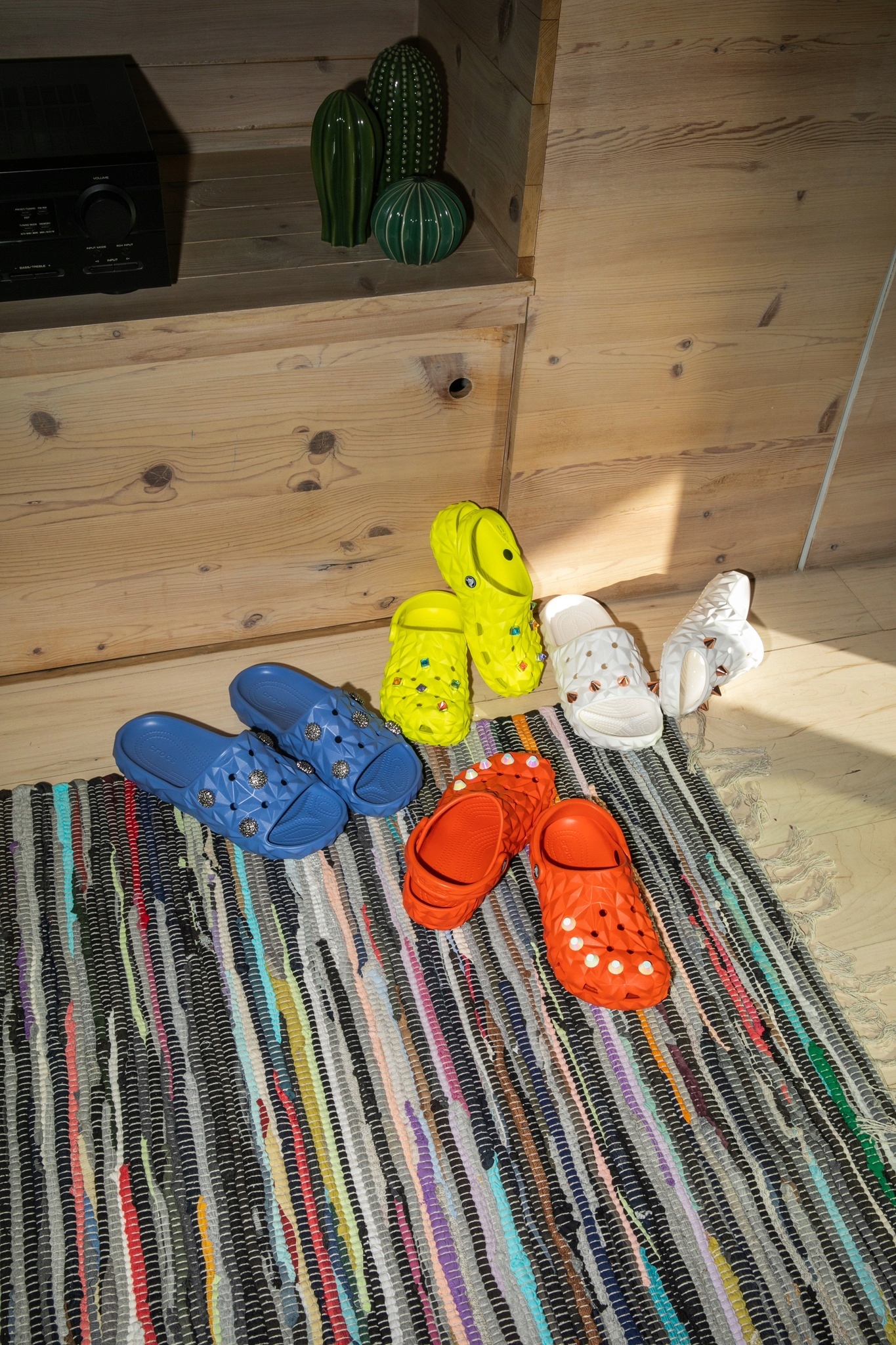 Damskie Buty Klapki Crocs Classic V2 209401 Slide 38-39