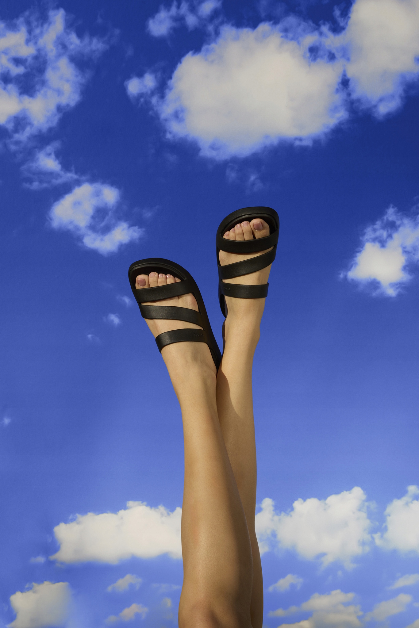 Damskie Lekkie Buty Klapki Crocs Getaway Strappy 209587 Sandal 41-42