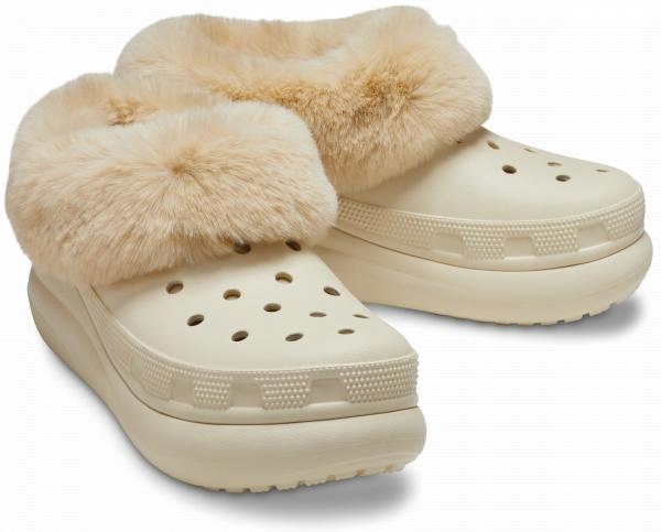 Damskie Ocieplane Buty Chodaki Crocs Furever Crush 208446 Clog 41-42