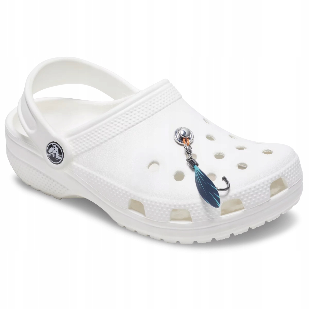 Crocs Przypinka Ozdoba Pin Charms Jibbitz Do Butów Black Fly Fishing Fly