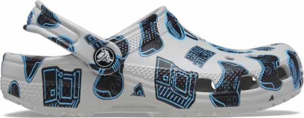 Dziecięce Chodaki Crocs Classic Game Over 25-26
