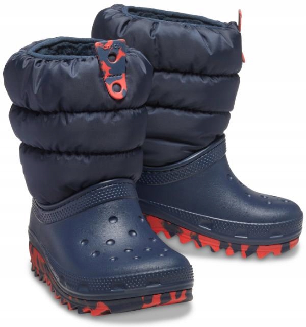 Dziecięce Ocieplane Buty Zimowe Śniegowce Crocs Classic Neo Puff Boot 22-23