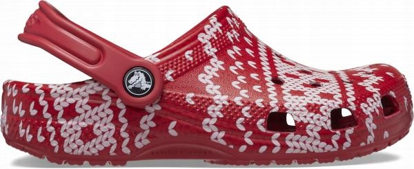 Dziecięce Buty Klapki Chodaki Crocs Classic Hilday Sweater Clog 24-25