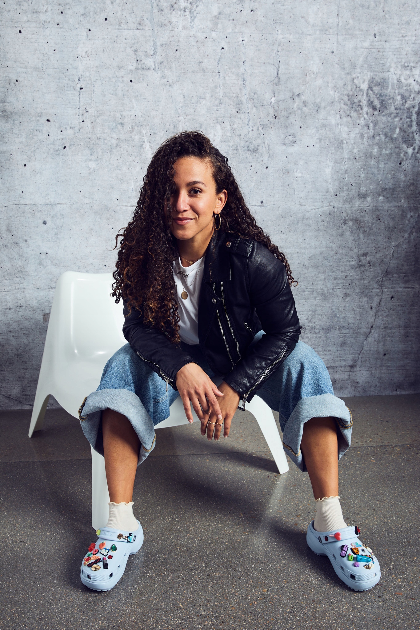 Damskie Buty Chodaki Klapki Crocs Platforma 206750 Clog 41