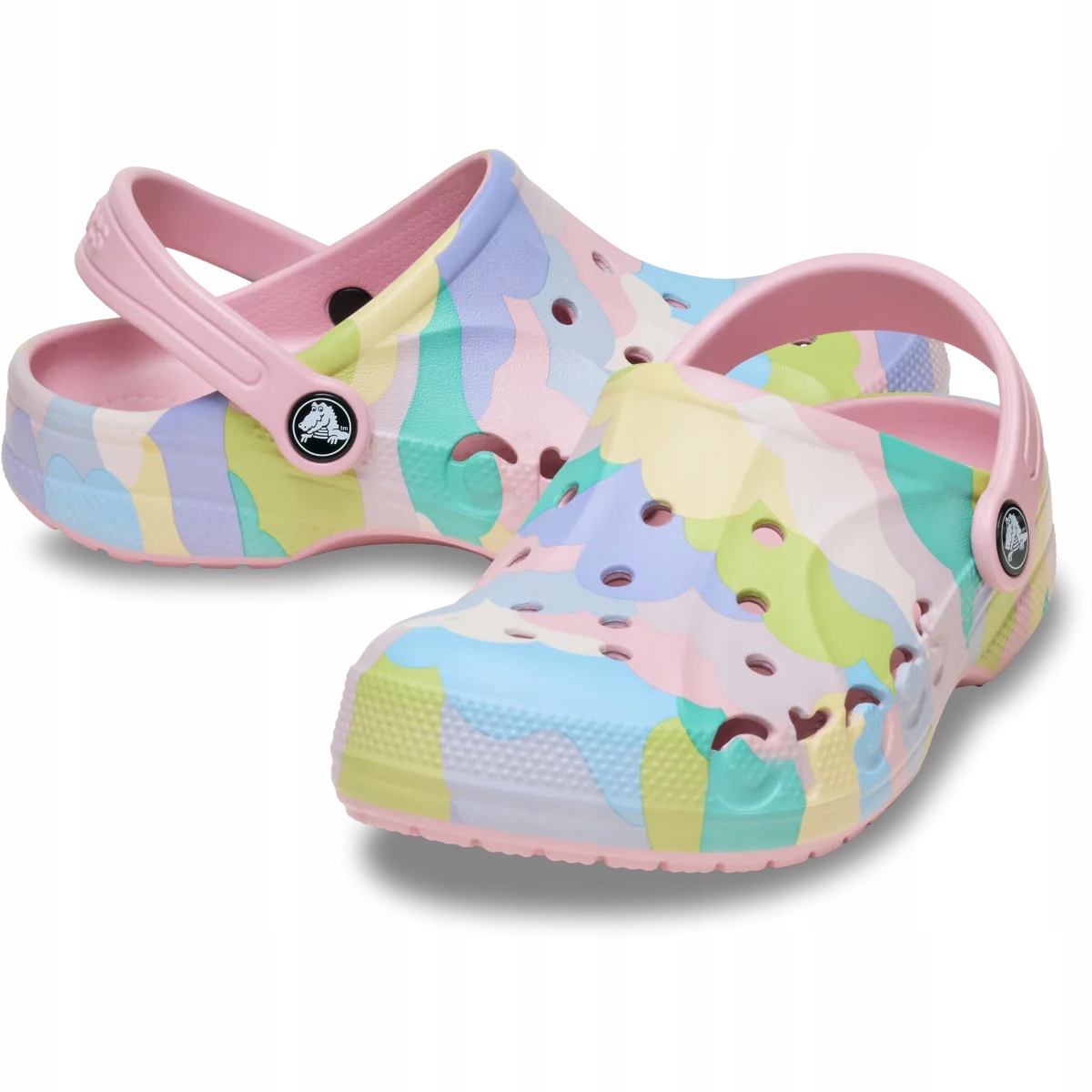 Dziecięce Buty Chodaki Crocs Baya Seasonal Printed 209729 Clog 23-24