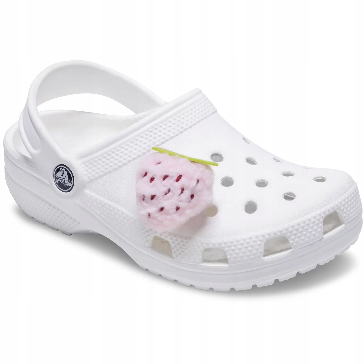 Crocs Przypinka Ozdoba Pin Charms Jibbitz Do Butów Plush Pink Strawberry