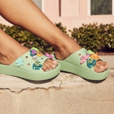 Damskie Lekkie Klapki Crocs Baya Platform 208188 Sandal 39-40