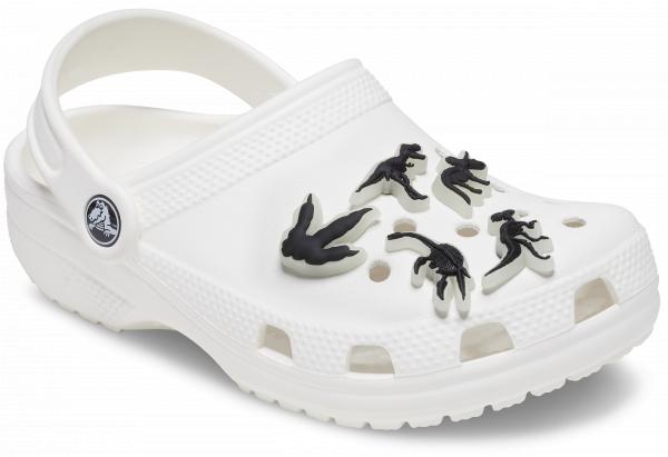 Przypinki Crocs Jibbitz Ozdoby Do Butów Glow In The Dark Dino 5 Pack