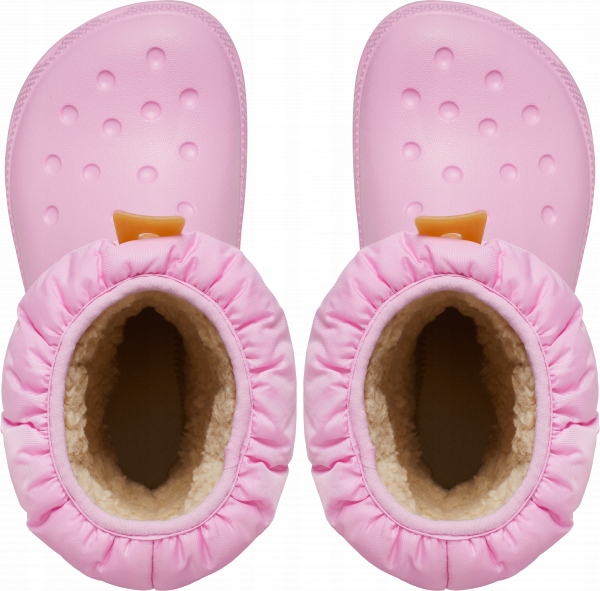 Dziecięce Ocieplane Buty Zimowe Śniegowce Crocs Classic Neo Puff Boot 32-33