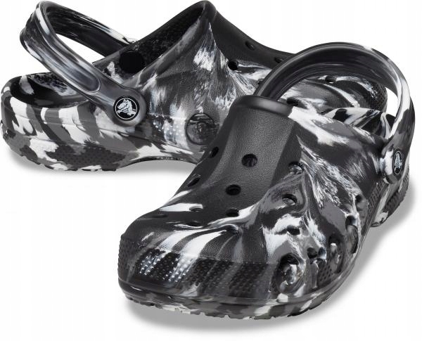 Damskie Lekkie Klapki Chodaki Crocs Baya Marbled 206935 Clog 36-37