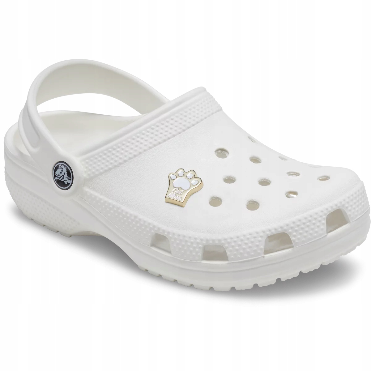 Przypinka Crocs Jibbitz Pin Do Butów Gold Cat Mom Paw